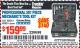 Harbor Freight Coupon PROFESSIONAL 301 PIECE MECHANIC'S TOOL KIT Lot No. 45951/69312 Expired: 1/16/16 - $159.99