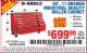 Harbor Freight Coupon 56", 11 DRAWER INDUSTRIAL QUALITY ROLLER CABINET Lot No. 67681/69395/62499 Expired: 7/31/15 - $699.99