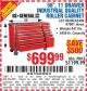 Harbor Freight Coupon 56", 11 DRAWER INDUSTRIAL QUALITY ROLLER CABINET Lot No. 67681/69395/62499 Expired: 11/7/15 - $699.99
