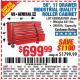 Harbor Freight Coupon 56", 11 DRAWER INDUSTRIAL QUALITY ROLLER CABINET Lot No. 67681/69395/62499 Expired: 3/1/16 - $699.99