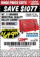 Harbor Freight Coupon 56", 11 DRAWER INDUSTRIAL QUALITY ROLLER CABINET Lot No. 67681/69395/62499 Expired: 1/2/17 - $649.99