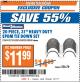 Harbor Freight ITC Coupon 31" HEAVY DUTY SYNTHETIC RUBBER TIE DOWN SET PACK OF 20 Lot No. 40048/60824/63343/63277 Expired: 8/1/17 - $11.99