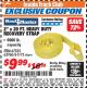 Harbor Freight ITC Coupon 2" X 20 FT. HEAVY DUTY RECOVERY STRAP Lot No. 67232/61175/62760 Expired: 12/31/17 - $9.99