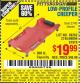 Harbor Freight Coupon LOW-PROFILE CREEPERR Lot No. 69262/2745/69094/61916 Expired: 8/7/15 - $19.99