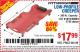 Harbor Freight Coupon LOW-PROFILE CREEPERR Lot No. 69262/2745/69094/61916 Expired: 9/22/15 - $17.99