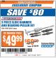 Harbor Freight ITC Coupon 5 PIECE SLIDE HAMMER AND BEARING PULLER SET Lot No. 62601/95987 Expired: 8/8/17 - $49.99