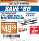 Harbor Freight ITC Coupon 5 PIECE SLIDE HAMMER AND BEARING PULLER SET Lot No. 62601/95987 Expired: 1/9/18 - $49.99