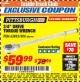 Harbor Freight ITC Coupon 3/4" DRIVE TORQUE WRENCH Lot No. 808/63883 Expired: 3/31/18 - $59.99