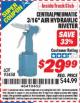 Harbor Freight ITC Coupon 3/16" AIR HYDRAULIC RIVETER Lot No. 93458 Expired: 9/30/15 - $29.99