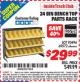 Harbor Freight ITC Coupon STOREHOUSE 24-BIN BENCHTOP PARTS RACK Lot No. 69572 Expired: 9/30/15 - $29.99