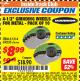 Harbor Freight ITC Coupon 10 PIECE, 4-1/2" GRINDING WHEEL FOR METAL Lot No. 6674/69235/61214 Expired: 8/31/17 - $8.99