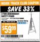 Harbor Freight ITC Coupon 2 TON UNDERHOIST SAFETY STAND Lot No. 60759/41860/61600 Expired: 7/7/15 - $59.99