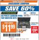 Harbor Freight ITC Coupon 40 PIECE CARBON STEEL TAP AND DIE SETS Lot No. 63016/62831/62832 Expired: 2/6/18 - $11.99