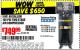 Harbor Freight Coupon 5 HP, 60 GALLON 165 PSI AIR COMPRESSOR Lot No. 62299/93274 Expired: 4/17/16 - $749.99