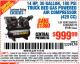 Harbor Freight Coupon 14 HP, 30 GALLON, 180 PSI TRUCK BED GAS POWERED AIR COMPRESSOR (420 CC) Lot No. 67853/56101/69784/62913/62779 Expired: 4/17/16 - $999.99