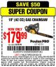 Harbor Freight Coupon POULAN PRO 18" GAS CHAIN SAW (42 CC) Lot No. 60729 Expired: 6/21/15 - $179.99