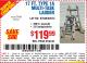Harbor Freight Coupon 17 FT. TYPE 1A MULTI-TASK LADDER Lot No. 67646/62656/62514/63418/63419/63417 Expired: 6/9/15 - $119.99