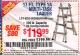 Harbor Freight Coupon 17 FT. TYPE 1A MULTI-TASK LADDER Lot No. 67646/62656/62514/63418/63419/63417 Expired: 1/20/16 - $119.99