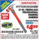 Harbor Freight ITC Coupon 21 OZ. FIBERGLASS PROFESSIONAL FRAMING HAMMER Lot No. 60821 Expired: 8/31/15 - $4.99