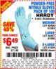 Harbor Freight Coupon POWDER-FREE NITRILE GLOVES PACK OF 100 Lot No. 68496/61363/97581/68497/61360/68498/61359 Expired: 9/3/15 - $6.49