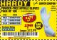 Harbor Freight Coupon HARDY 5 MIL NITRILE POWDER-FREE GLOVES, LIGHT BLUE , 100-PACK Lot No. 64417/64418/68496/61363/68497/61360/68498/61359 Expired: 1/3/18 - $5.99