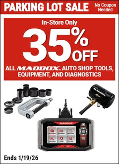 Harbor Freight Coupon 30 percent off coupon expires: 1/19/26
